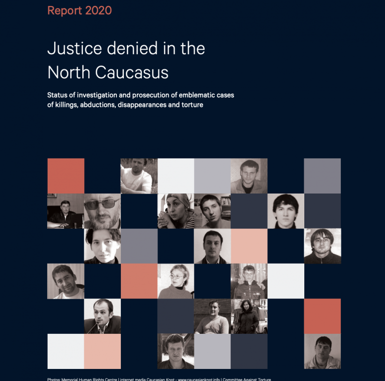 Cover Justice denied in the North Caucasus