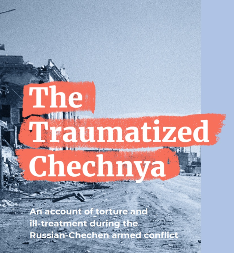 Cover The Traumatized Chechnya